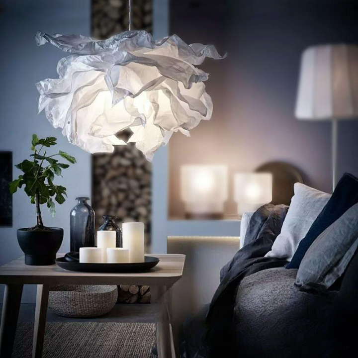 Nordic Paper Cloud Minimalist Pendant Light