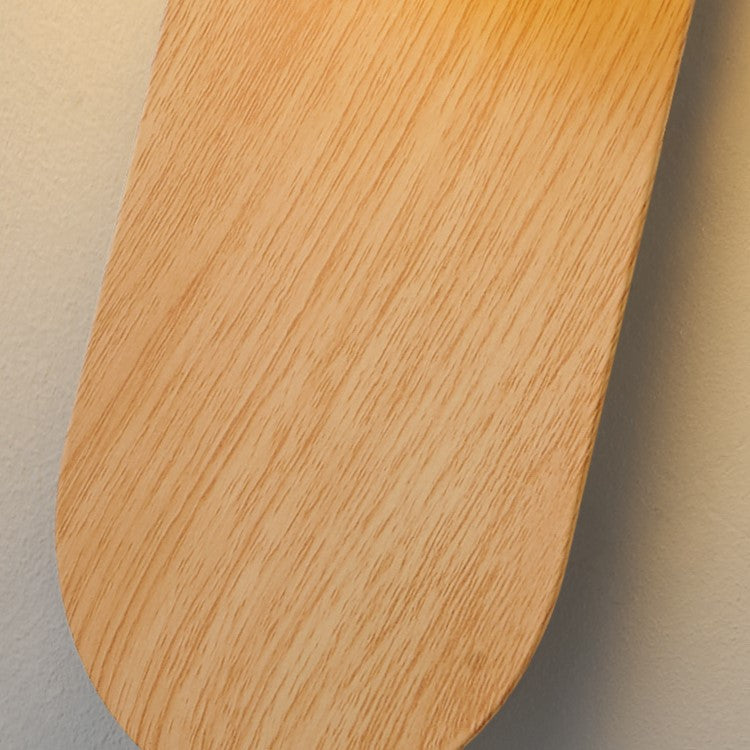 Carlyle Nordic Minimalist Iron Wood Accent LED Wall Light