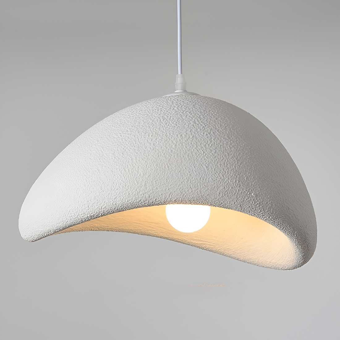 Wabi Sabi Cloud Burst Japandi Pendant Light