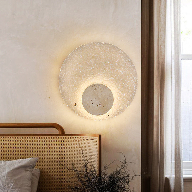 Acrylic Travertine Creative Wall Light
