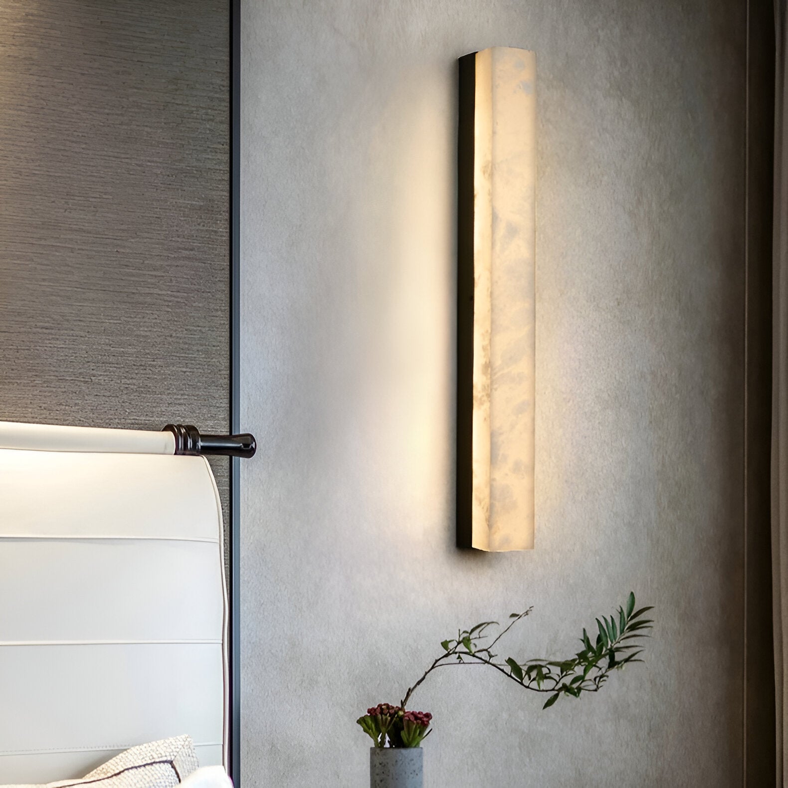 Emerson Modern Alabaster Wall Light