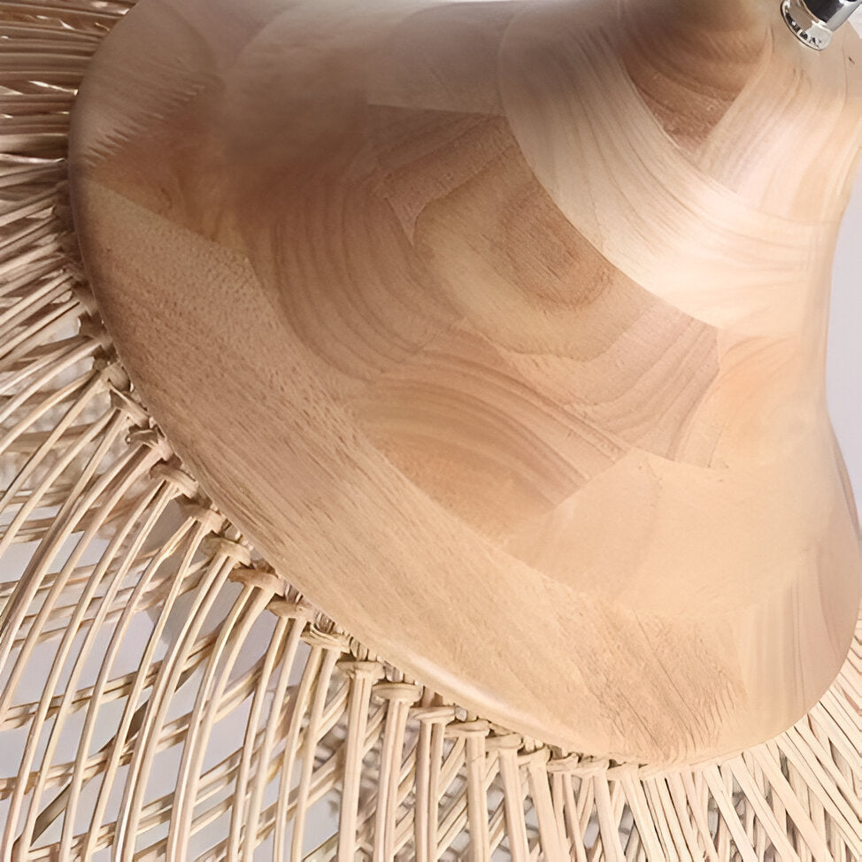 Retro Bohemian Rattan Pendant Light