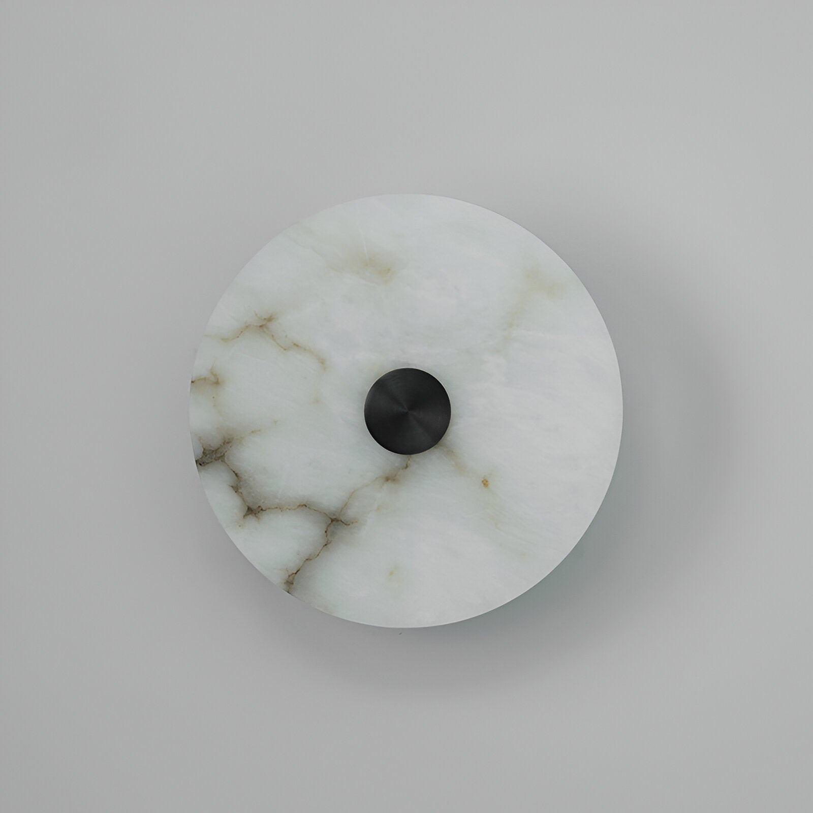 Elise Nordic Alabaster Marble Eclipse Wall Light
