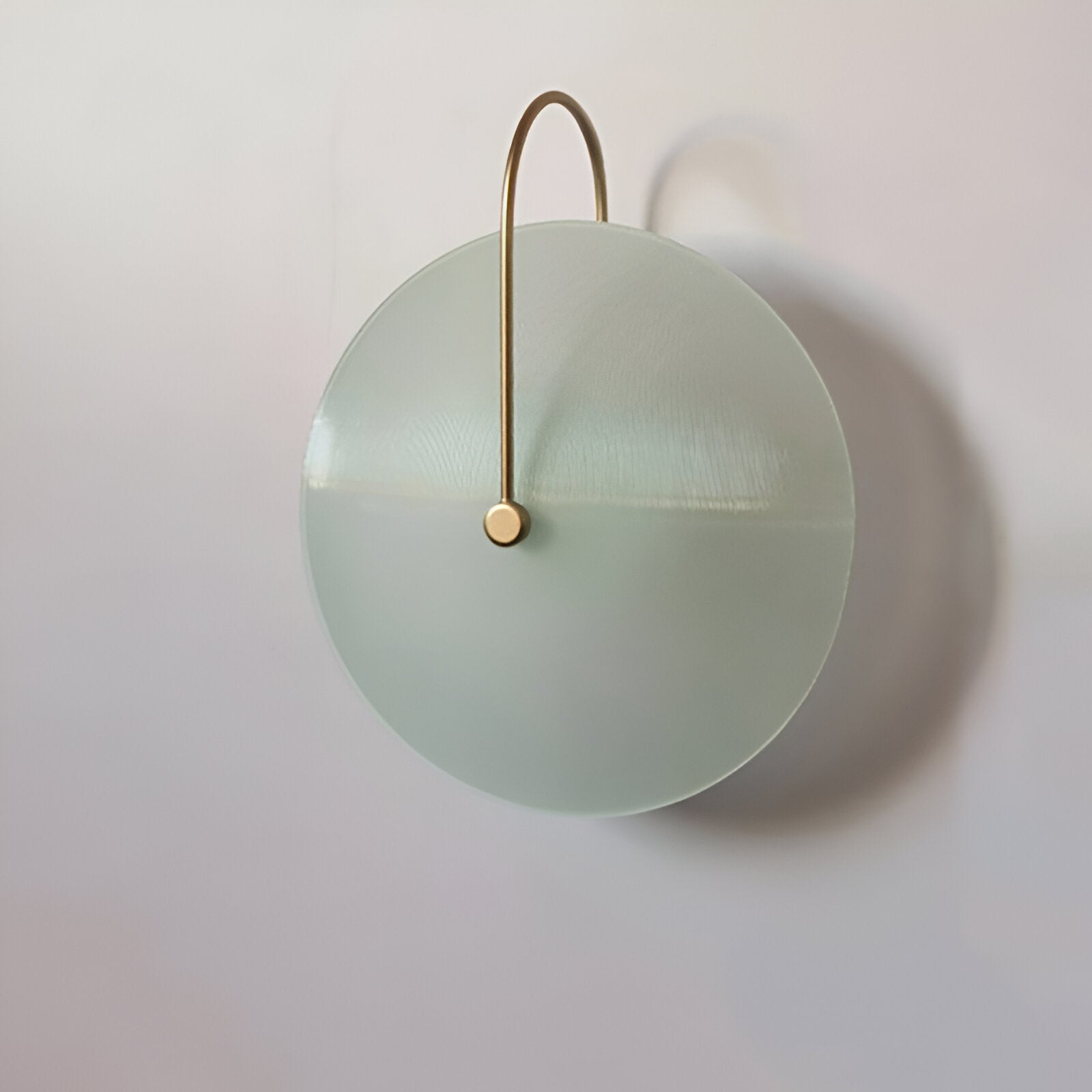 Modern Nordic Round Glass Wall Light