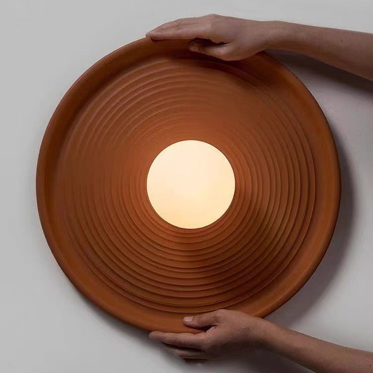 Liora Minimalist Resin Wall Light