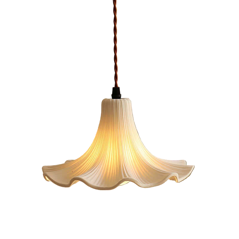 Petalis Charm French Petal Ceramic Pendant Light
