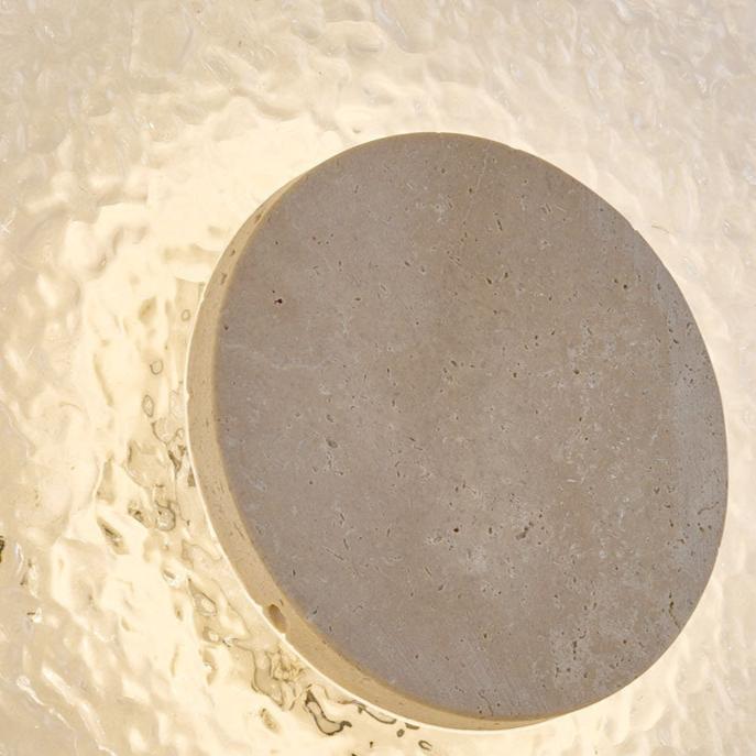 Acrylic Travertine Creative Wall Light