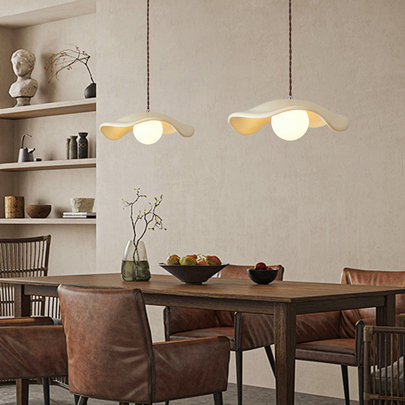 Yumi Sculptural Resin Elegance Minimalist Pendant Light