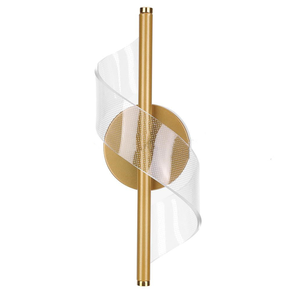 Nordic Spiral Acrylic Wall Light