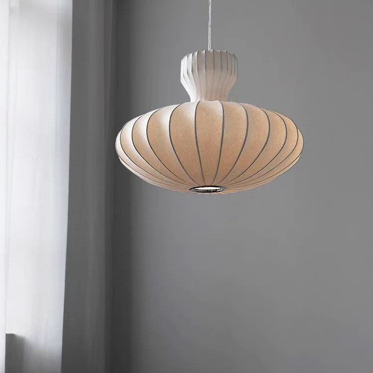 Mushin Glow Wabi-Sabi Silk Pendant Light