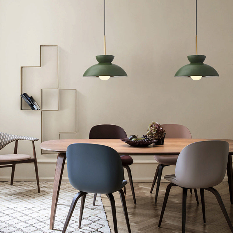 Augustus Nordic Resin Modern Pendant Light