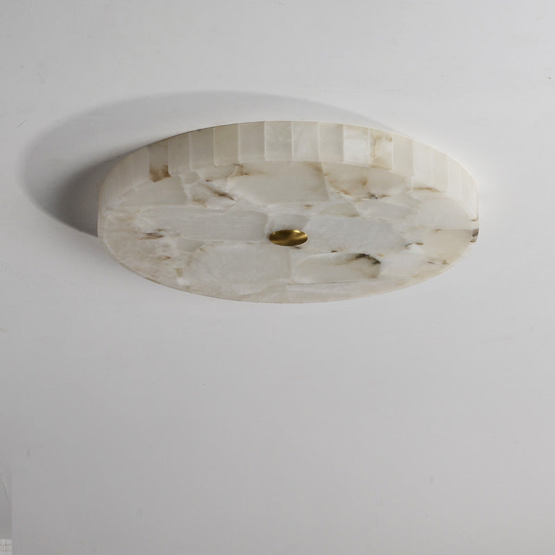 Lampada da soffitto in marmo luminoso