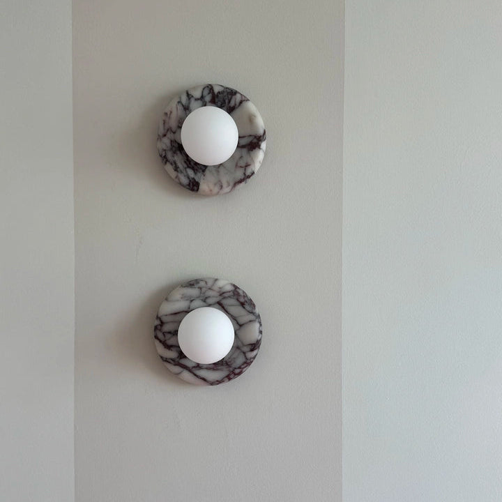 Aura Modern Marble Wall Light
