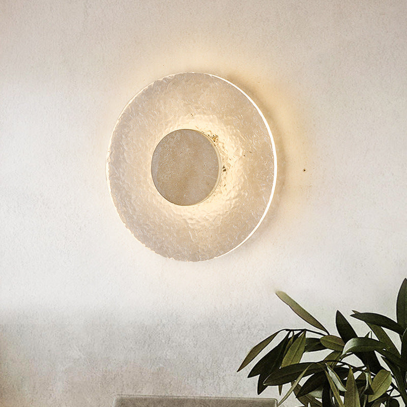 Acrylic Travertine Creative Wall Light