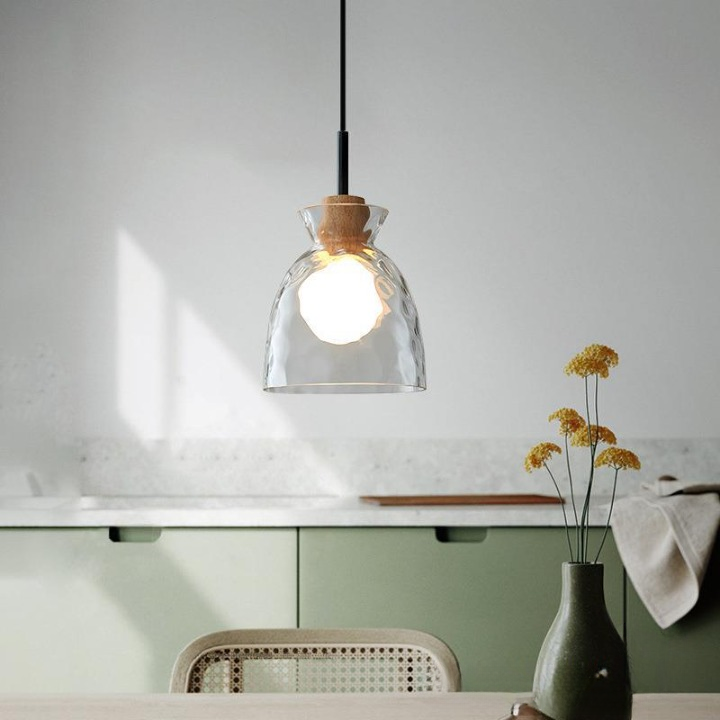 Nordic Clear Glass Pendant Light