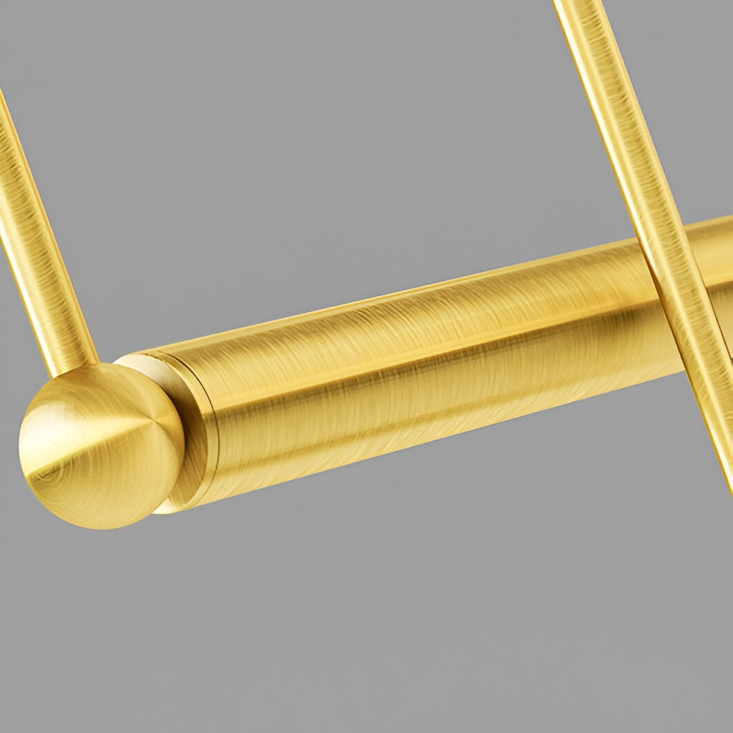 Nordic Glass Linear Luxury Pendant Light