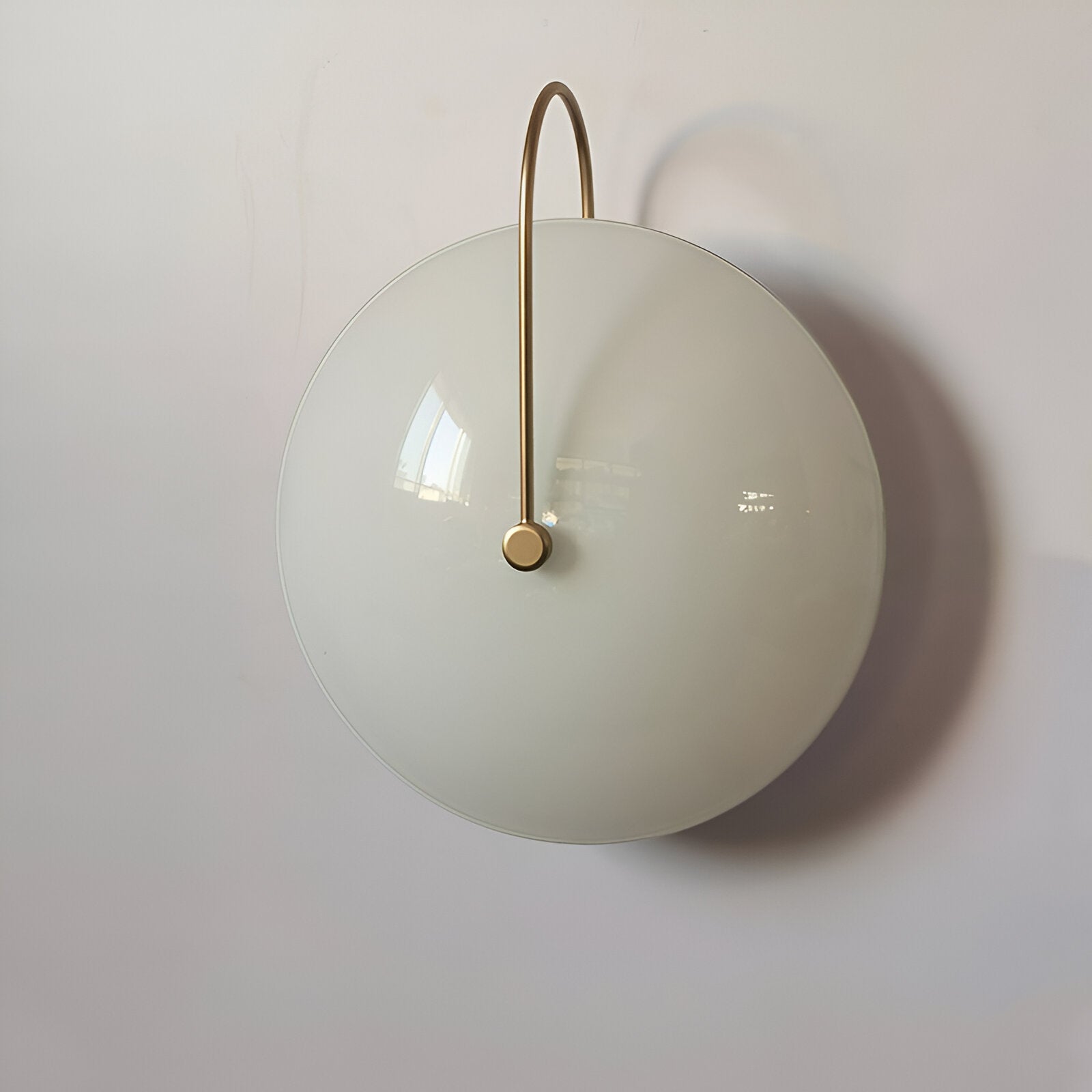 Modern Nordic Round Glass Wall Light