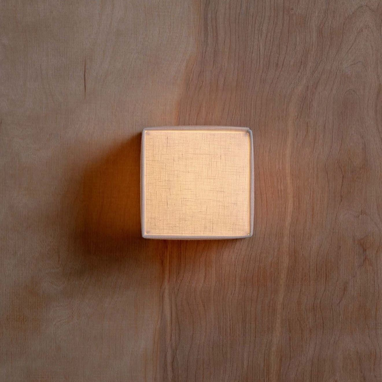 Zenform Glow Japanese Wabi-Sabi Fabric Wall Lamp