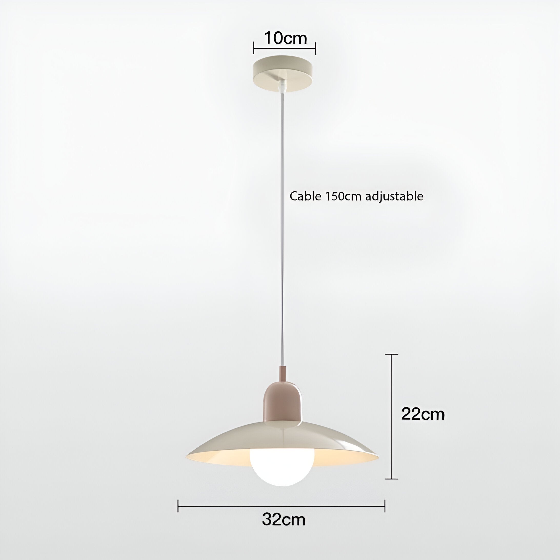 Nordic Modern Macaron Bauhaus Minimalist Pendant Light
