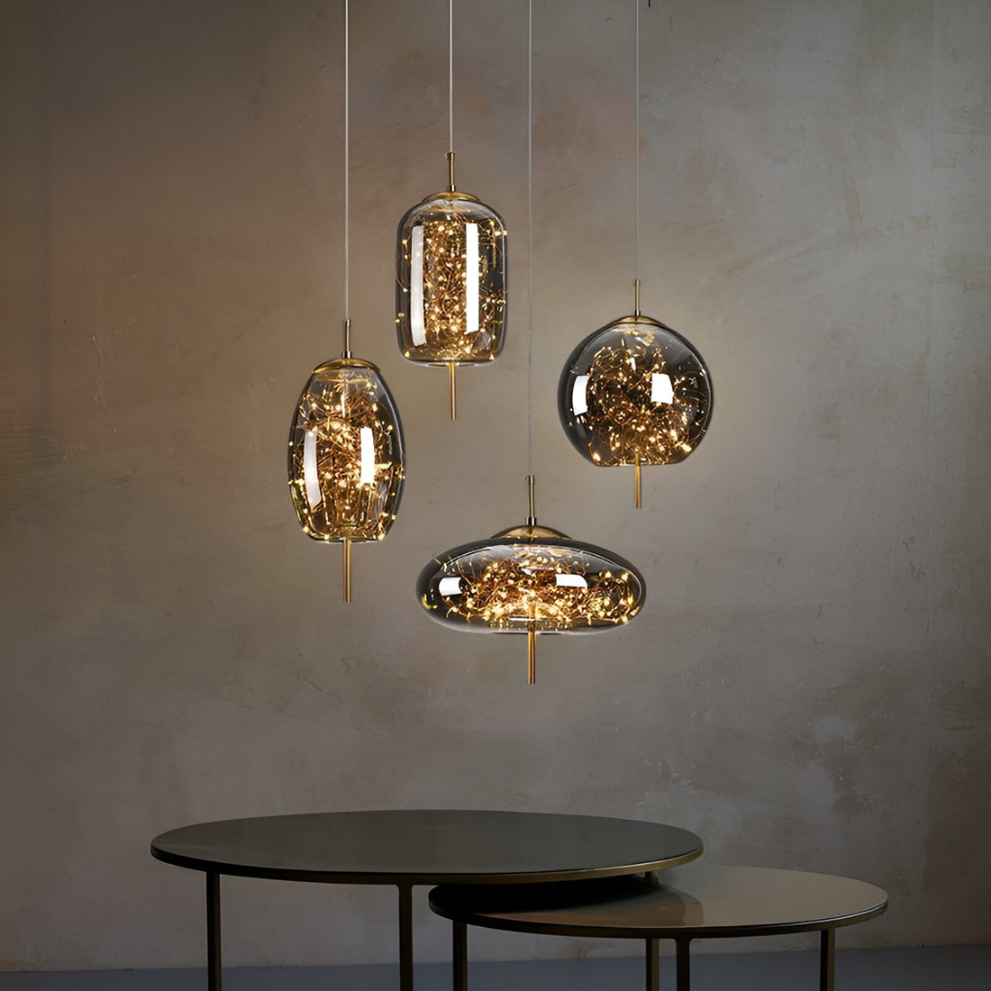 Nordic Luxury Modern Glass Pendant Light