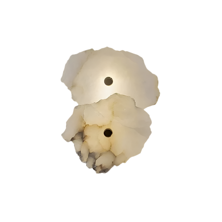 Applique murale en marbre irrégulier moderne