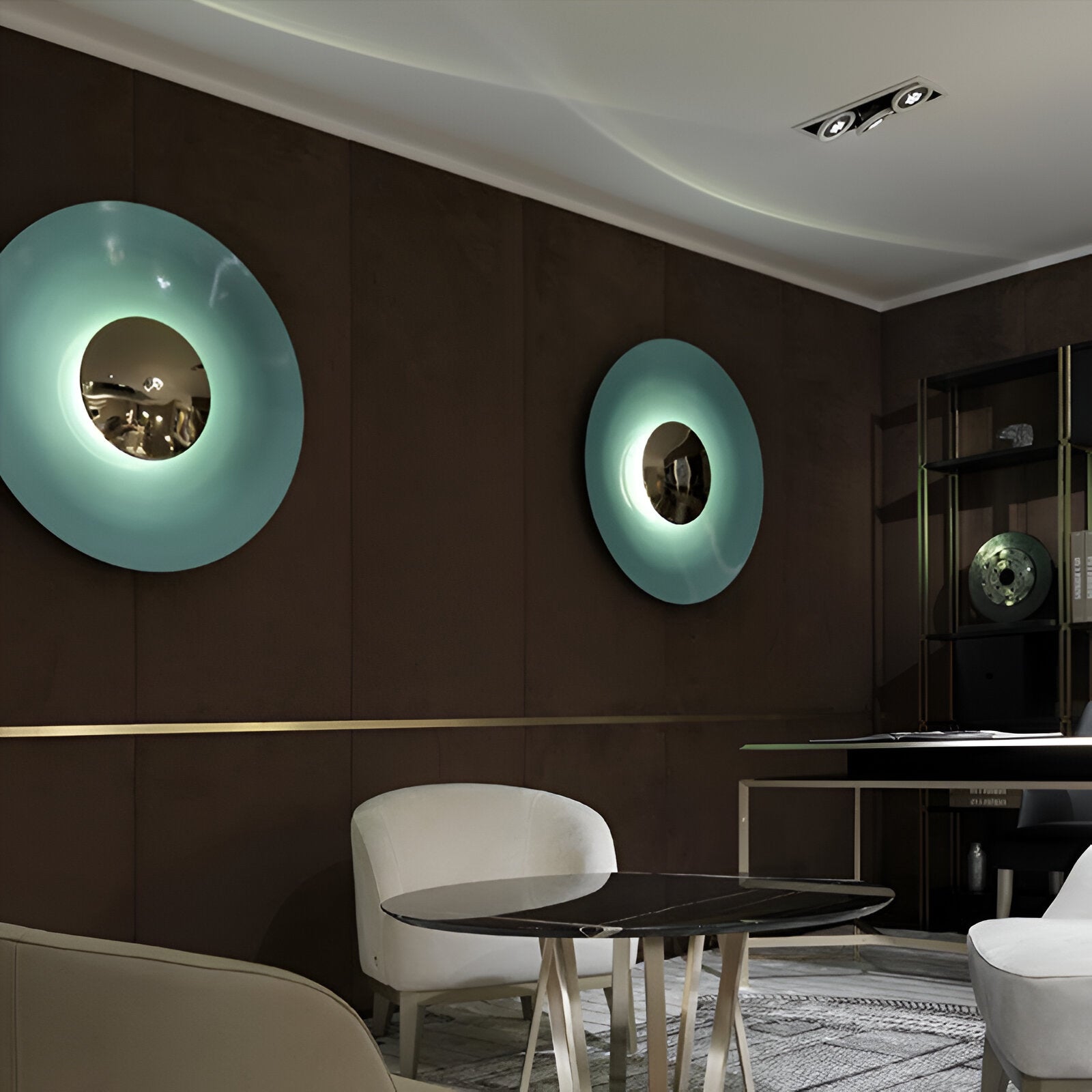 Delight Color Round Metal Wall Light