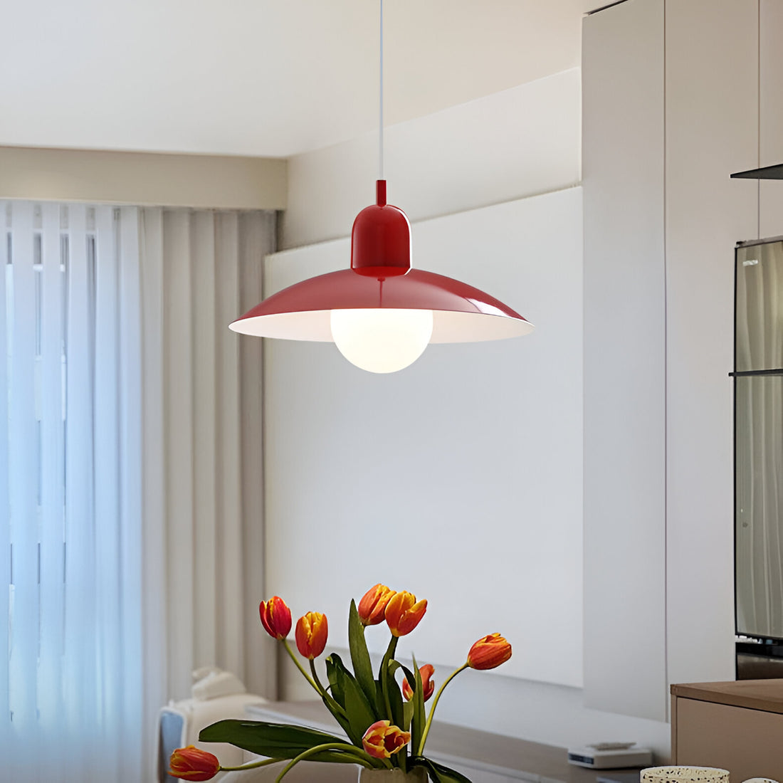Nordic Modern Macaron Bauhaus Minimalist Pendant Light