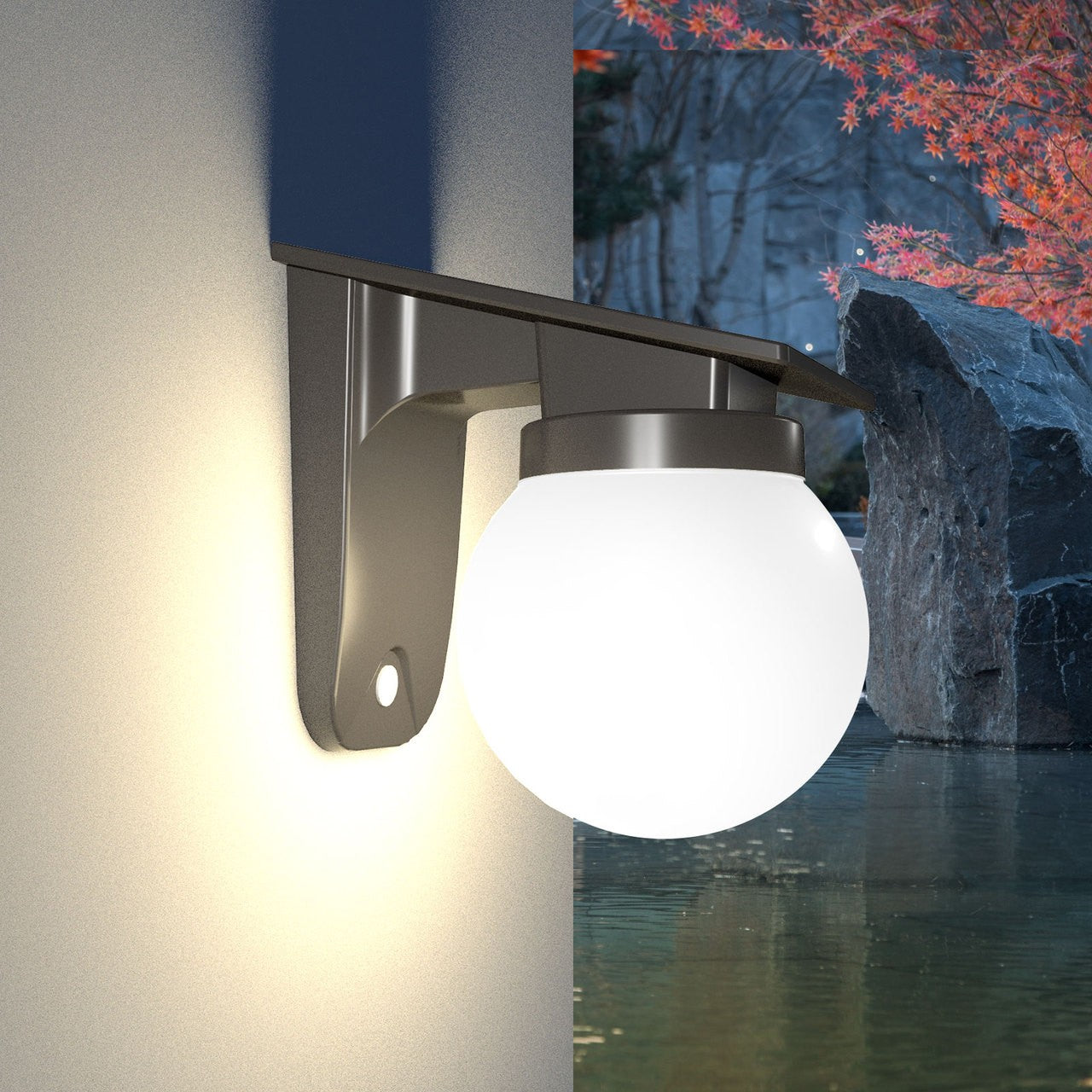 IP65 Waterproof Outdoor Solar Wall Light