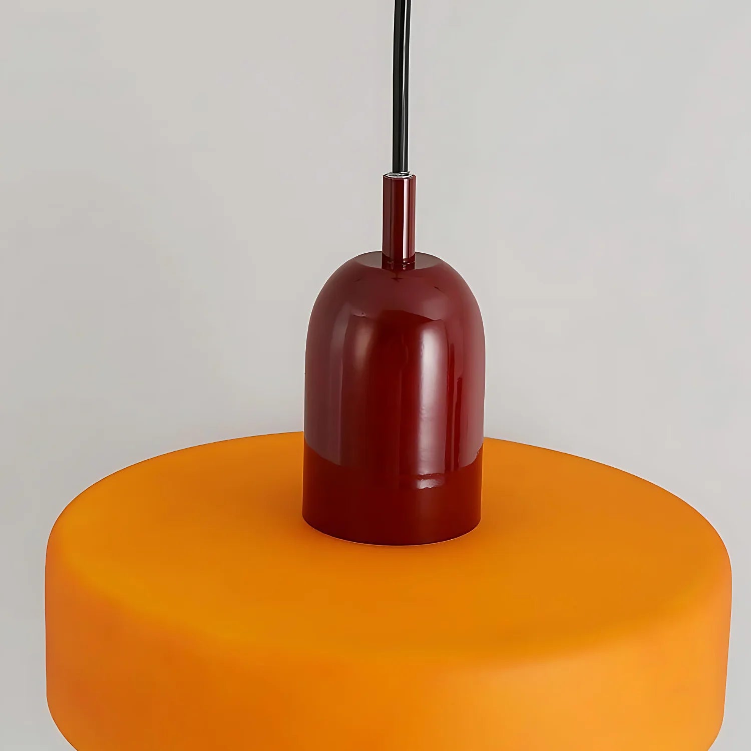 Leuchtender Halo Moderne Glas Pendelleuchte