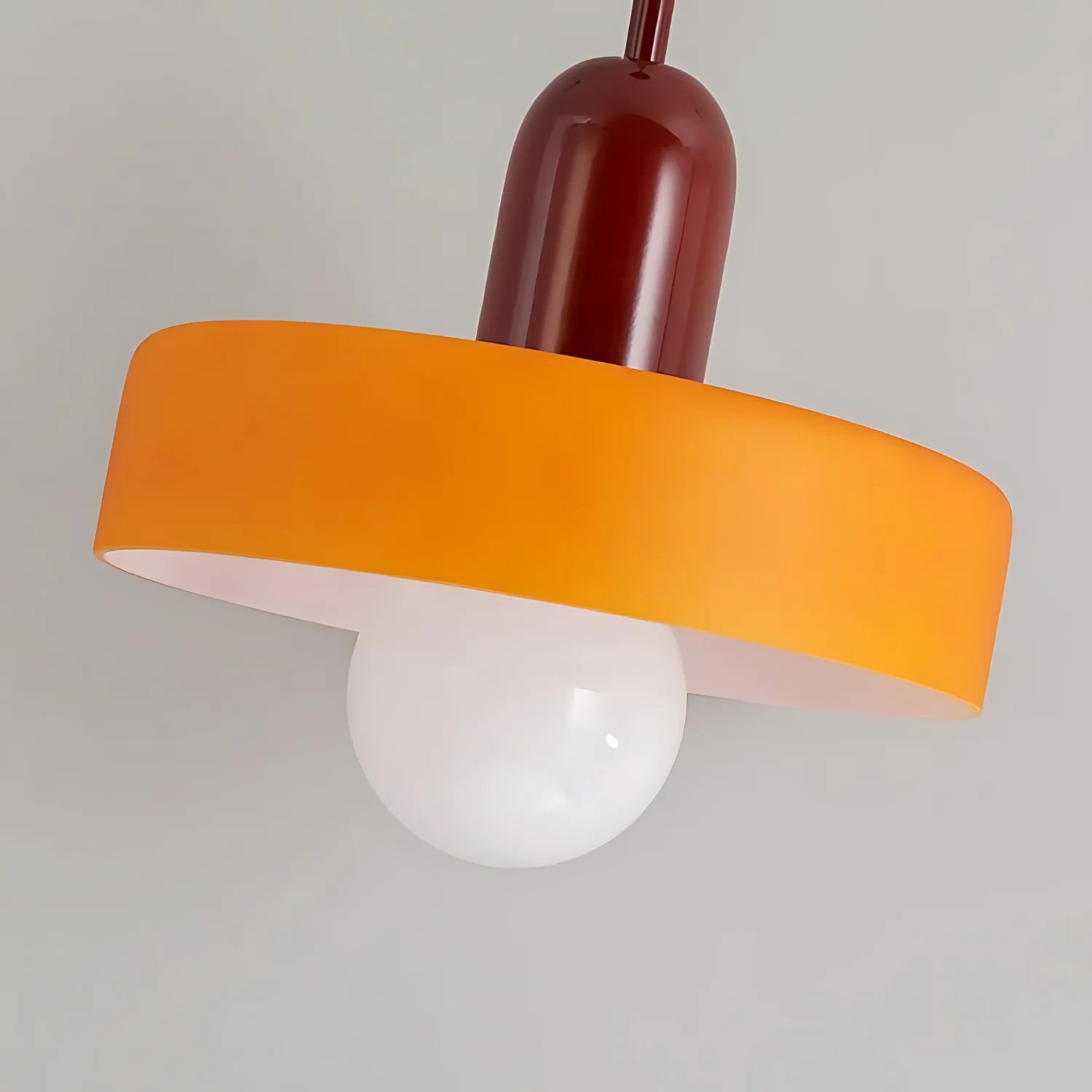 Leuchtender Halo Moderne Glas Pendelleuchte