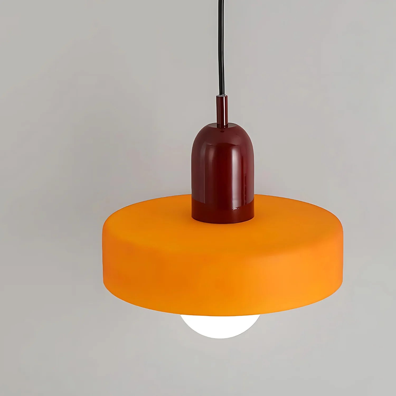 Leuchtender Halo Moderne Glas Pendelleuchte