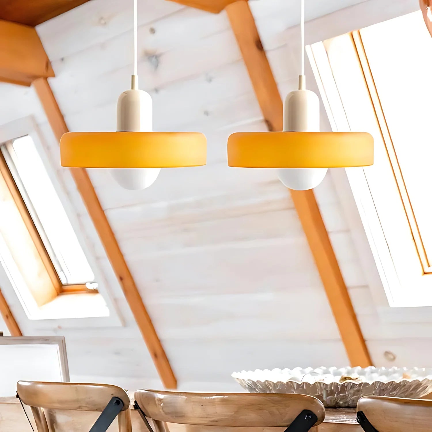 Leuchtender Halo Moderne Glas Pendelleuchte
