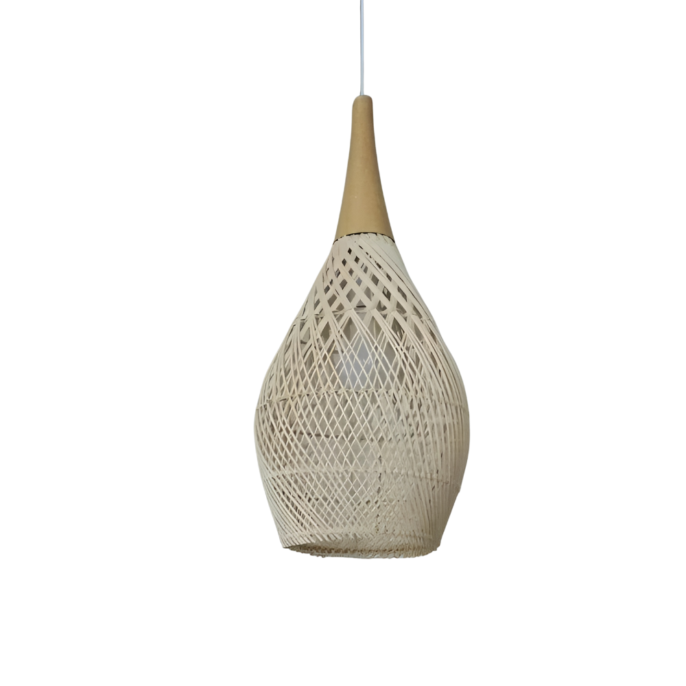 Handmade Rattan Tapestry Pendant Light