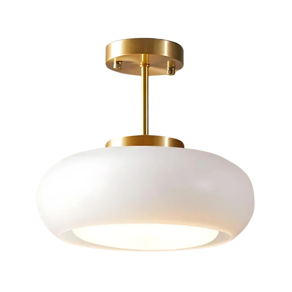 Shard Nordic Brass Glass Pendant Light