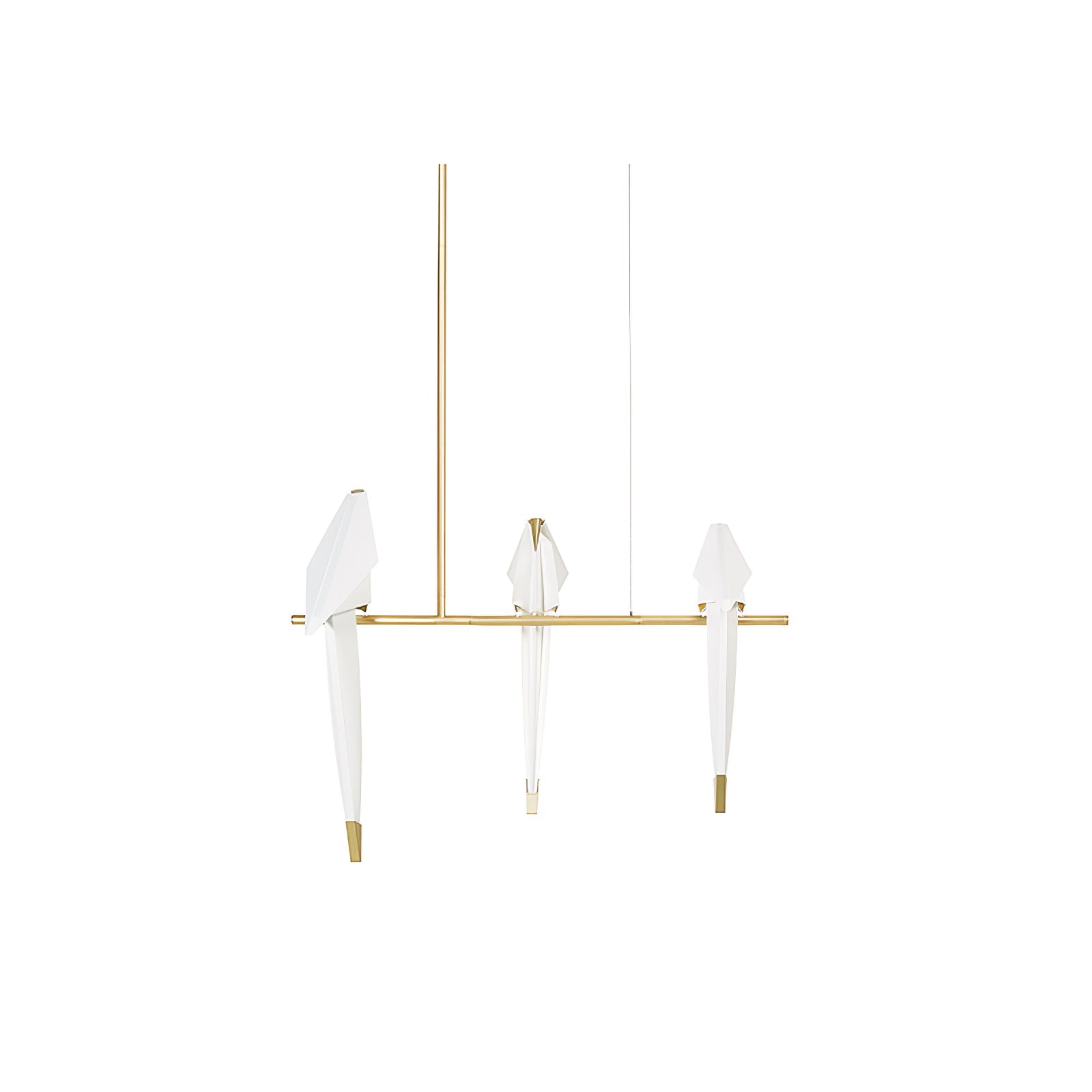 Poetic Perch Luxury Metal Chandelier