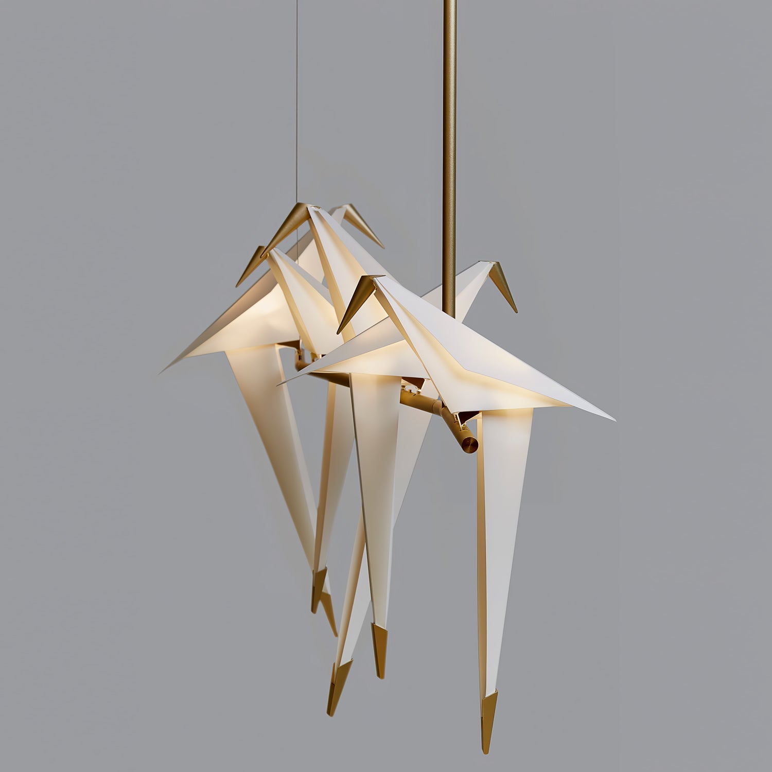 Poetic Perch Luxury Metal Chandelier