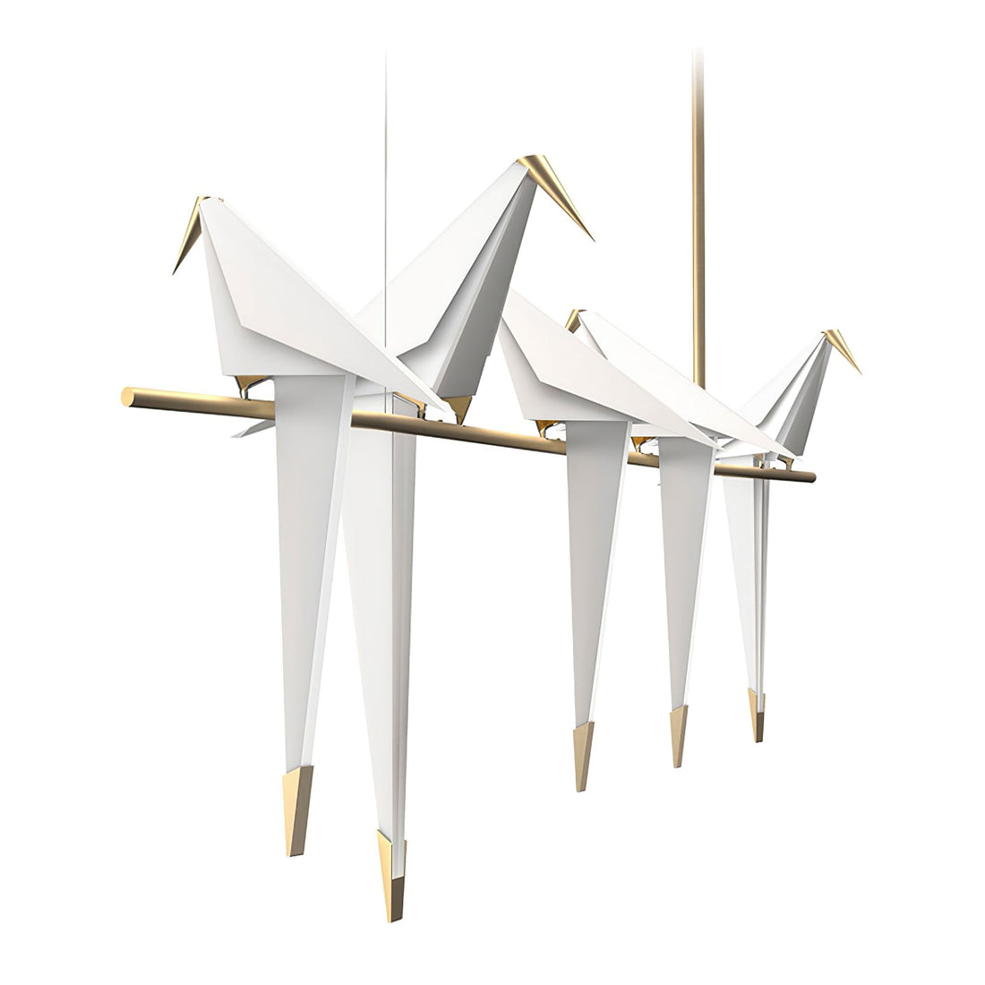 Poetic Perch Luxury Metal Chandelier