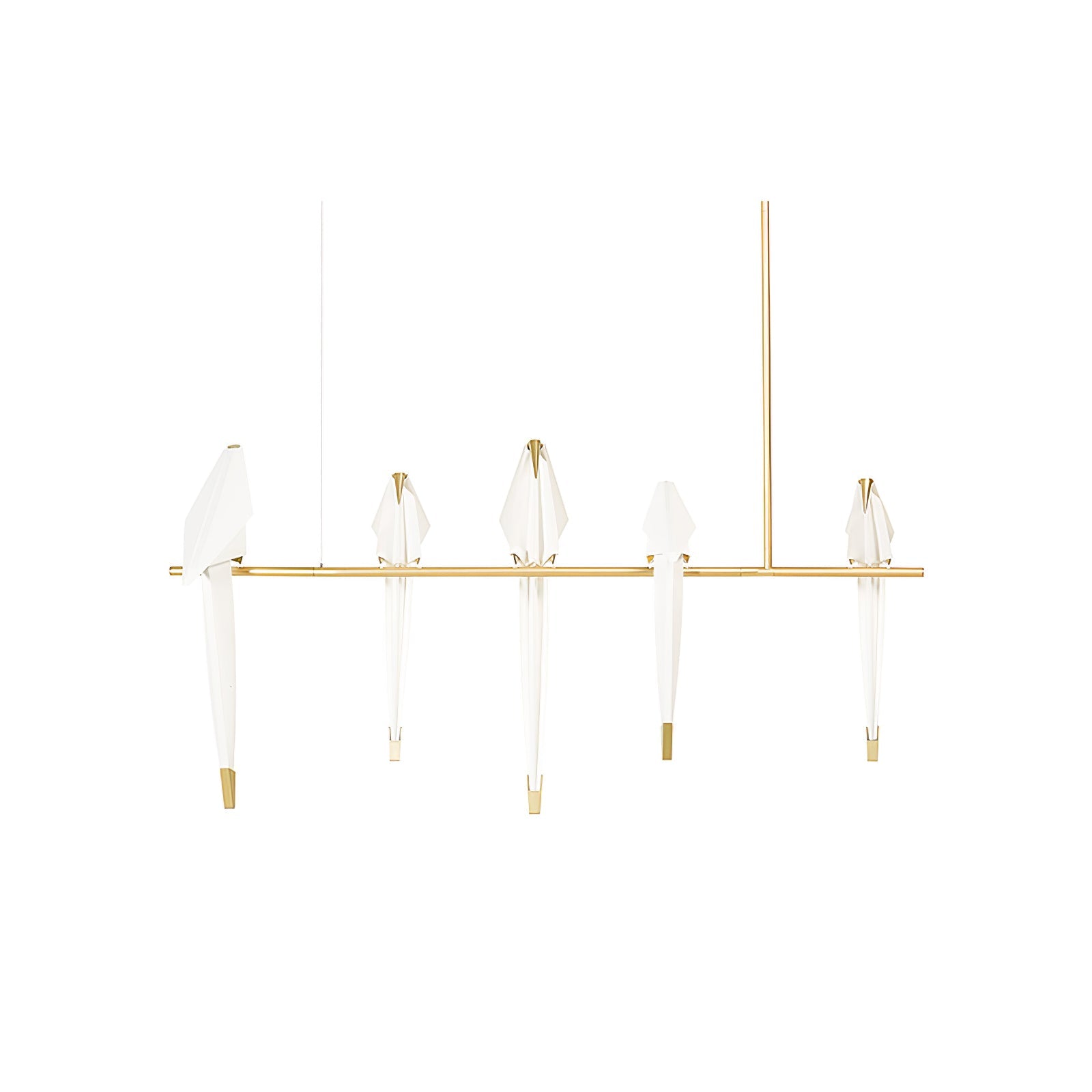 Poetic Perch Luxury Metal Chandelier