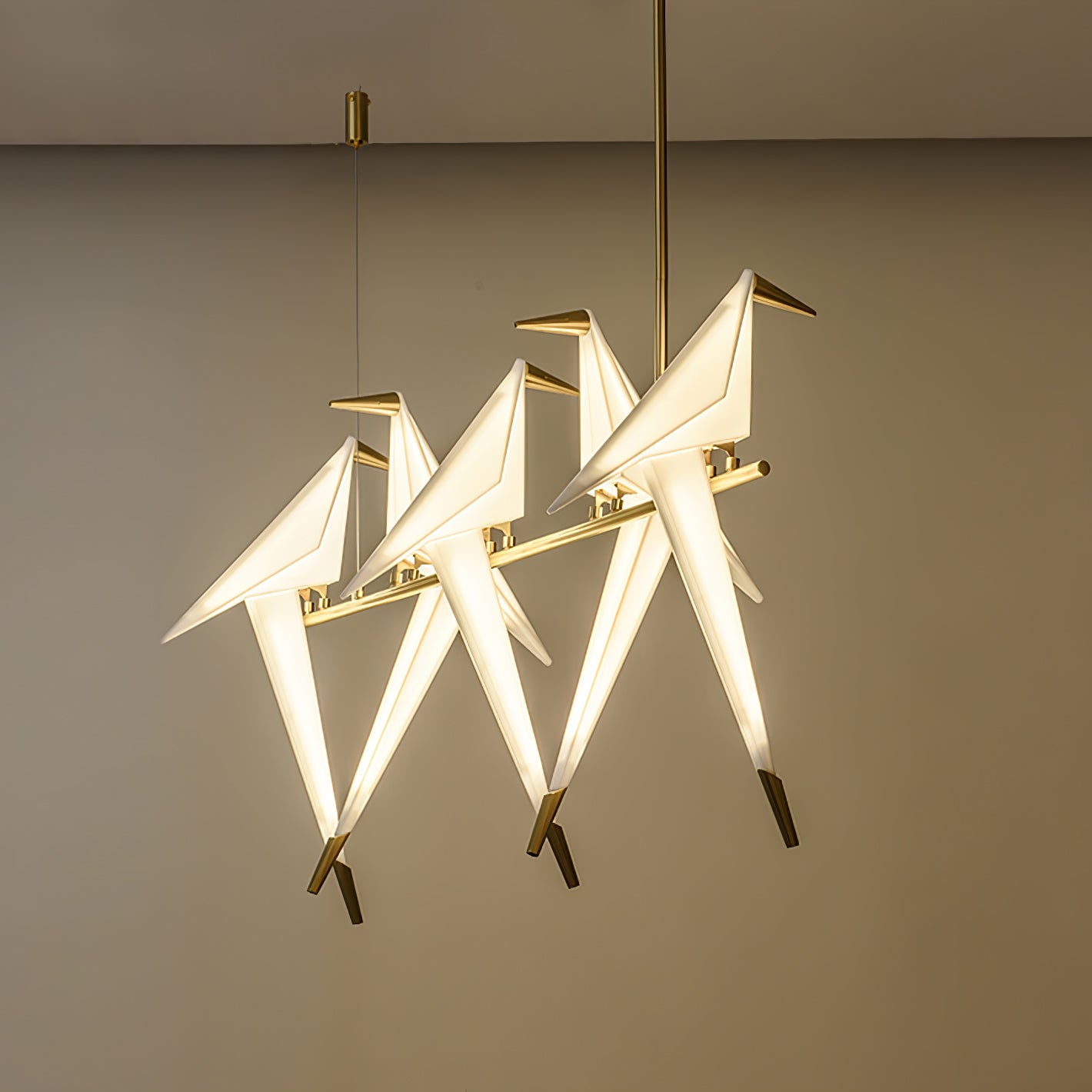 Poetic Perch Luxury Metal Chandelier