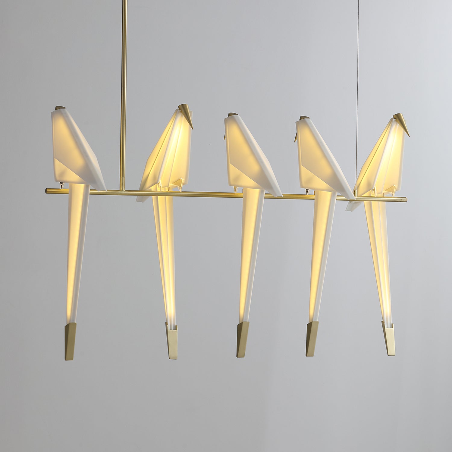 Poetic Perch Luxury Metal Chandelier