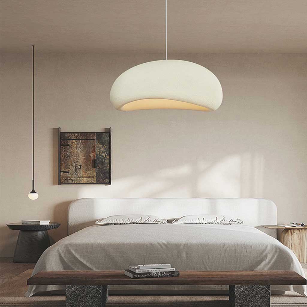 Nordic Wabi Sabi Fiberglass Pendant Light