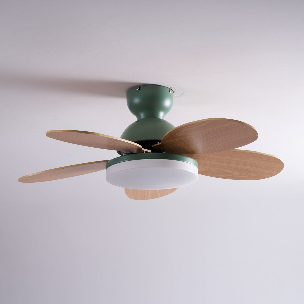 Petalo Nordic Petal-Shaped Acrylic Ceiling Fan Light