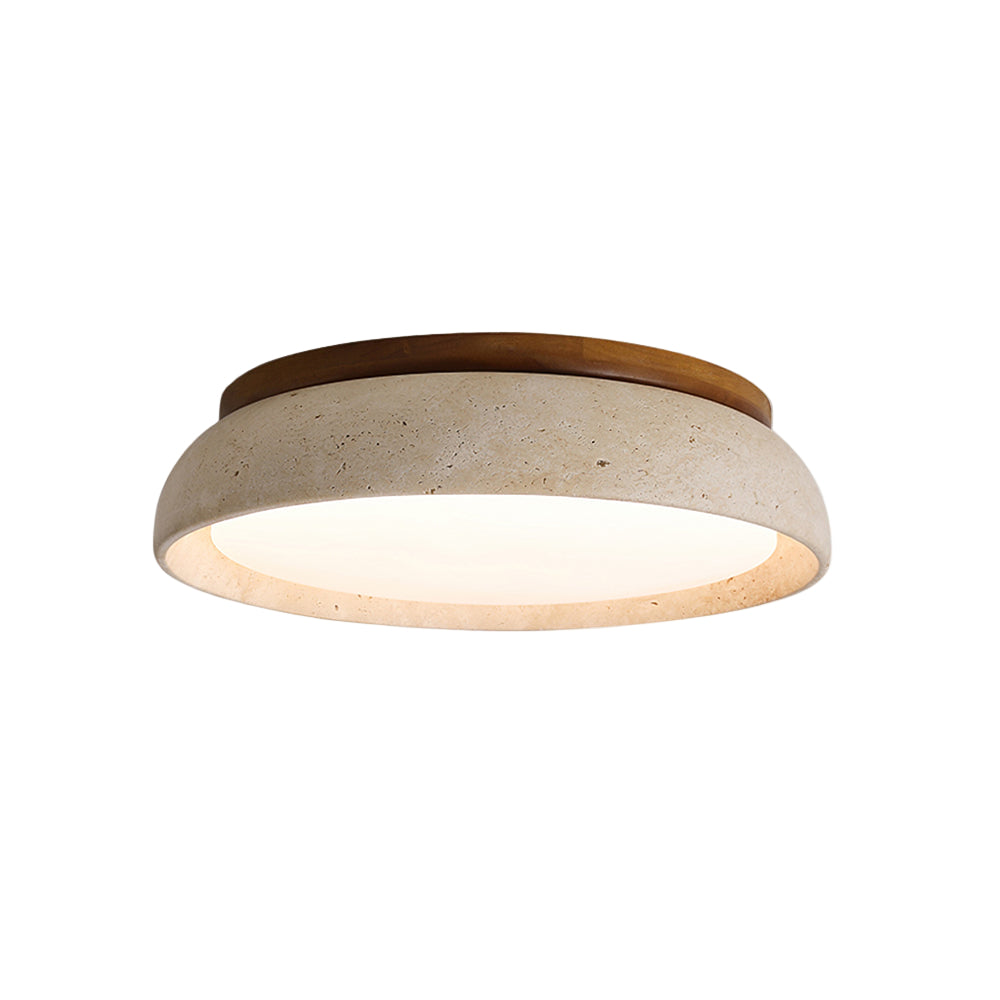 Aveline Modern Natural Travertine Ceiling Light