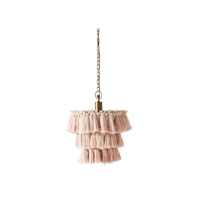 Fabric Tassel Bohemian chandelier Light