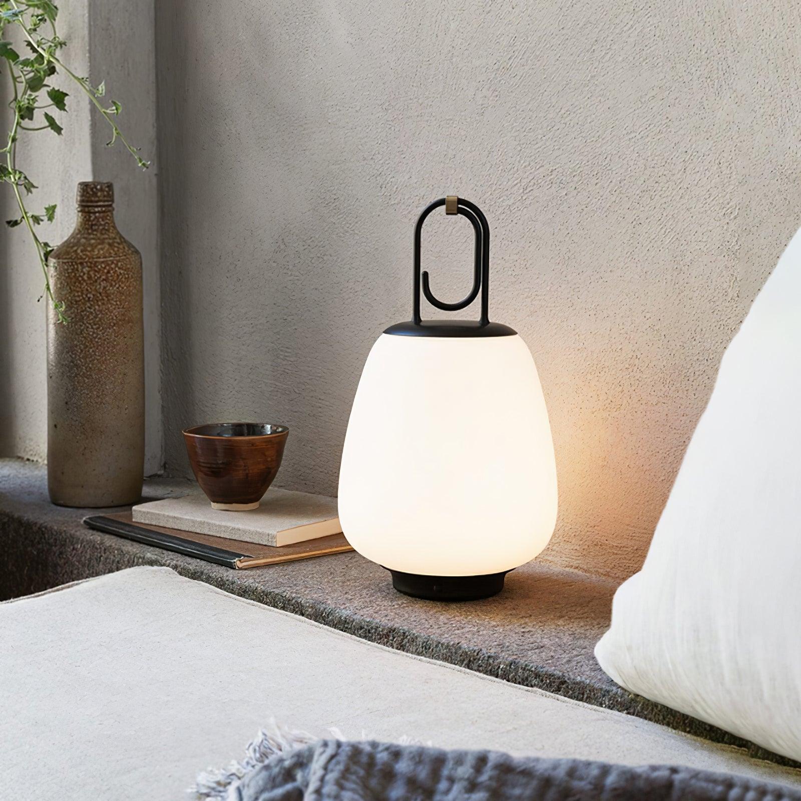 NordGlow Portable Lantern Table Lamp