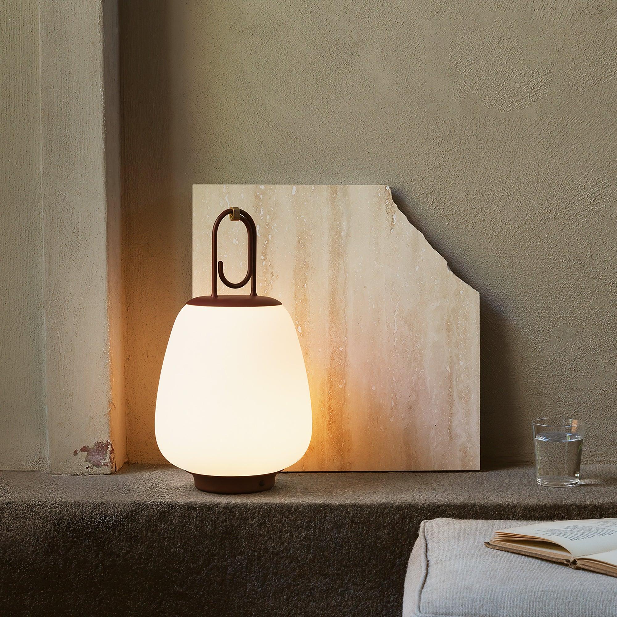 NordGlow Portable Lantern Table Lamp