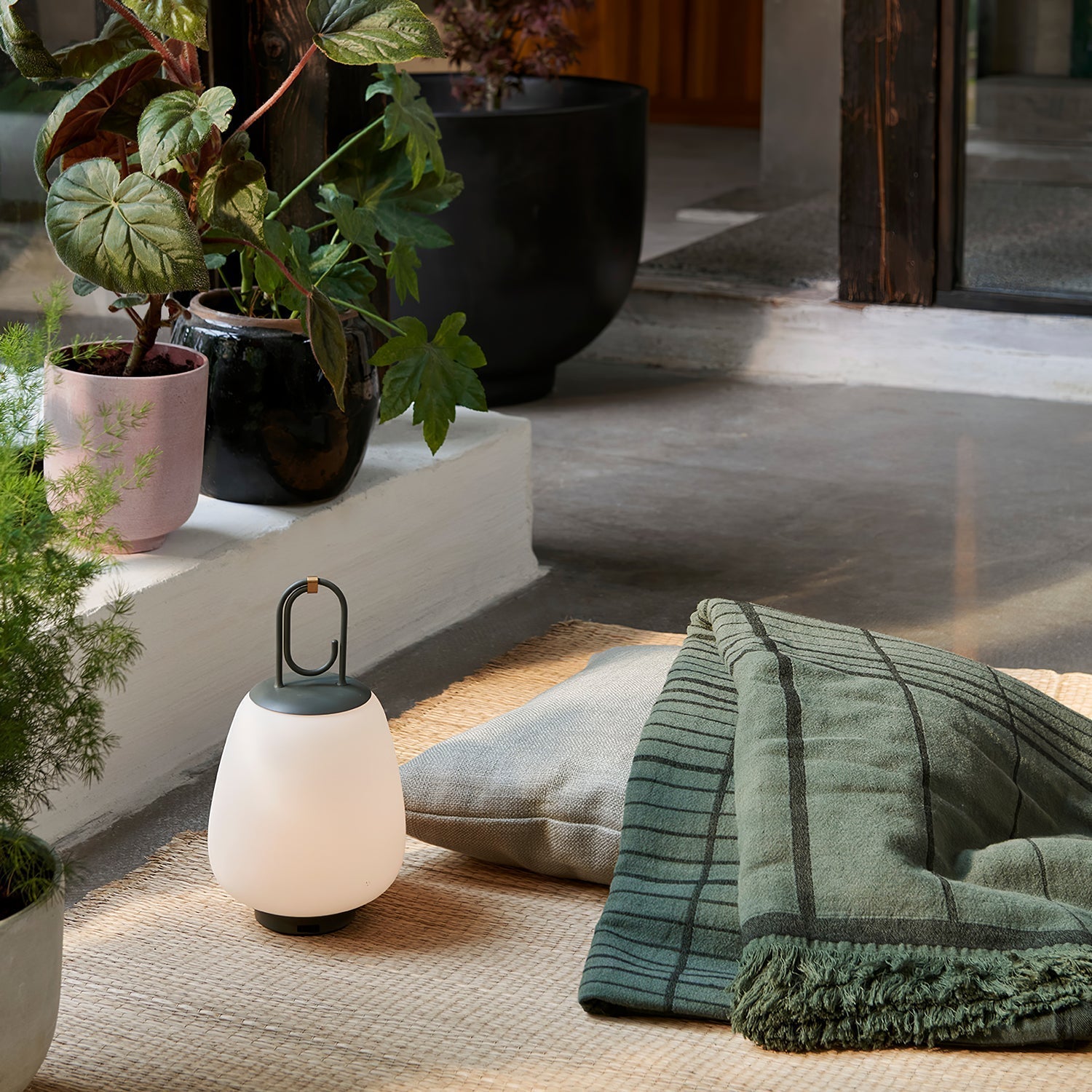 NordGlow Portable Lantern Table Lamp