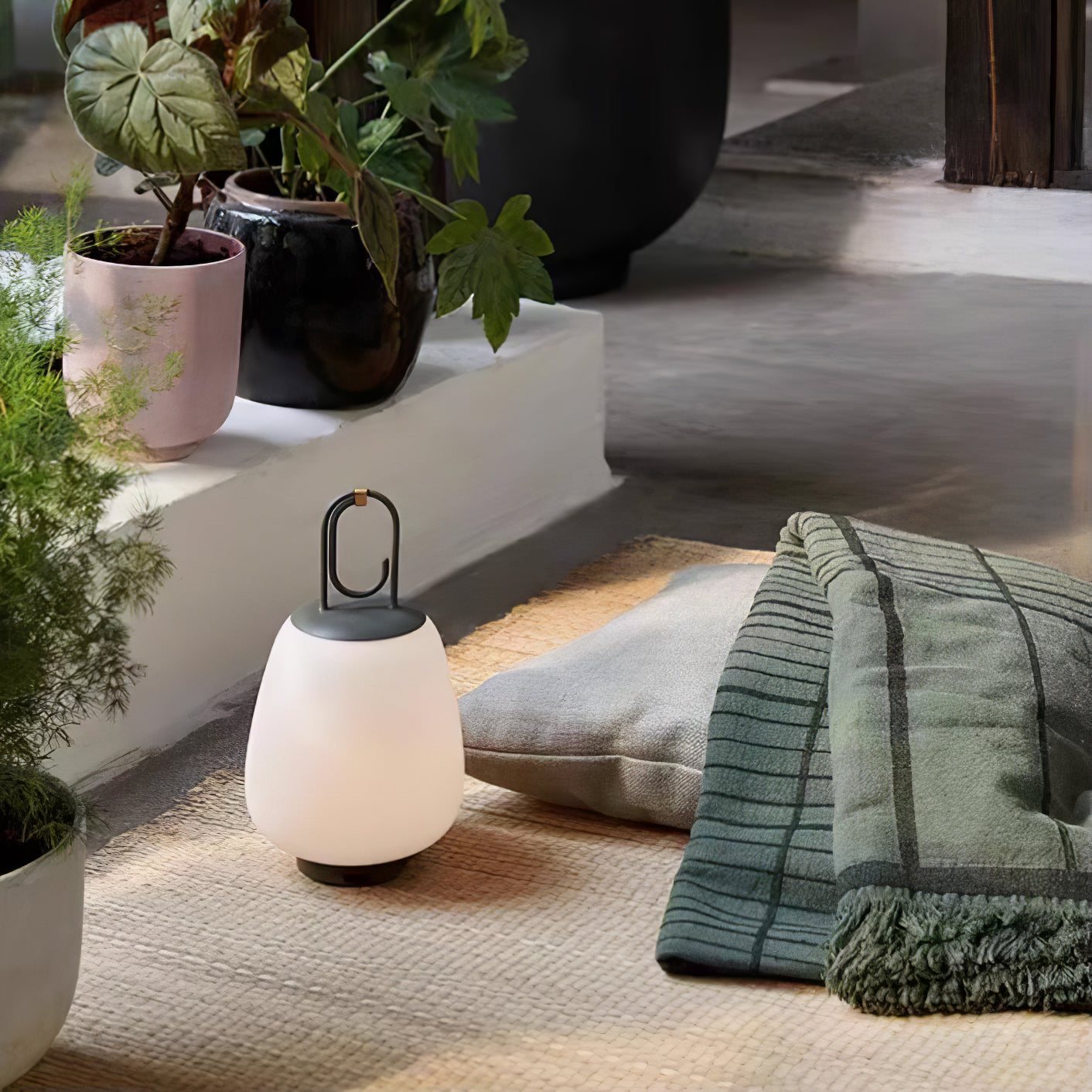 NordGlow Portable Lantern Table Lamp