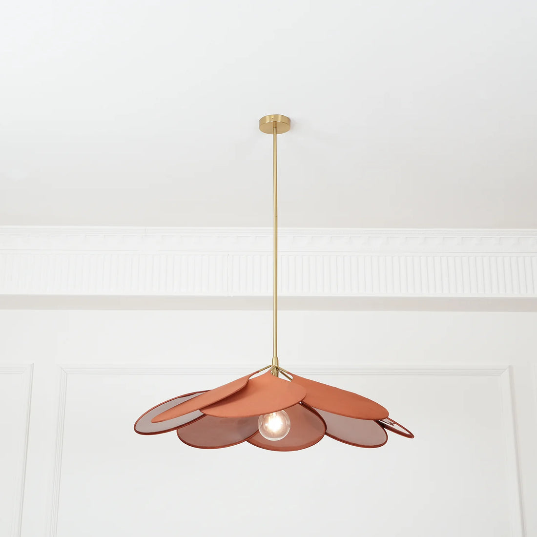 Petalo Floral Fabric Pendant Light