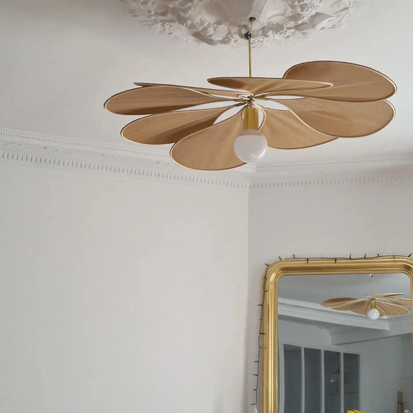 Petalo Floral Fabric Pendant Light